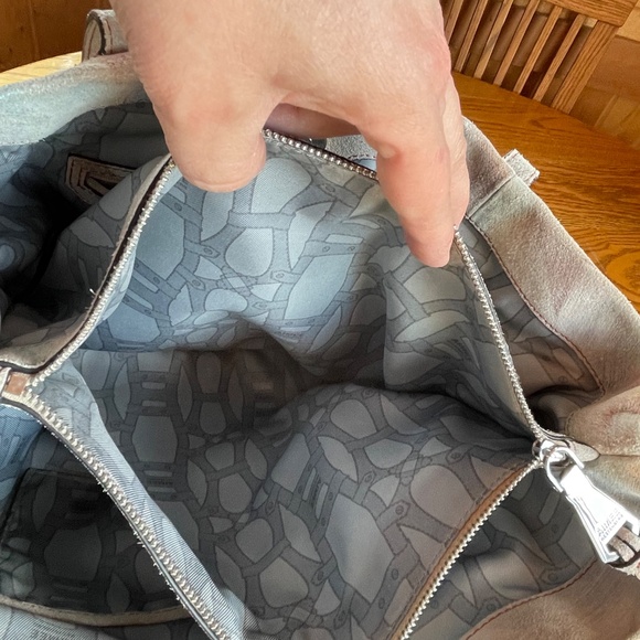 Aimee Kestenberg Multicolour Iridescent Suede Tote - Picture 12 of 15